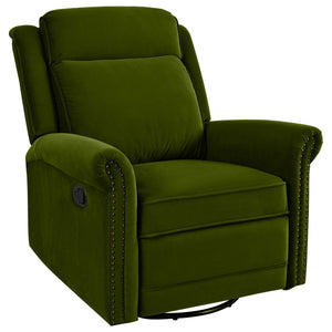 360 Degrees Swivel Recliner Manual Rocking Recliner Home With Adjustable Backrest - Best Buy Furniture