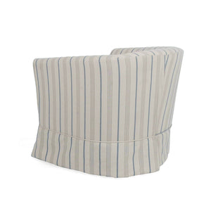 Zeniqua - Upholstered Swivel Chair With Loose Cover