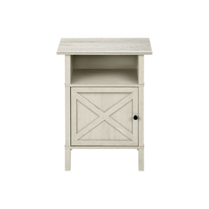 Transitional Accent Table With Storage
