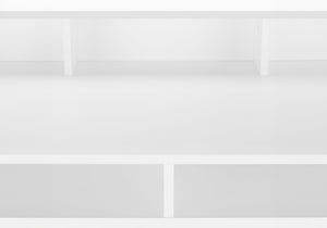 Computer Desk For Home Office, Standing, Storage Shelves, Laptop, Contemporary & Modern