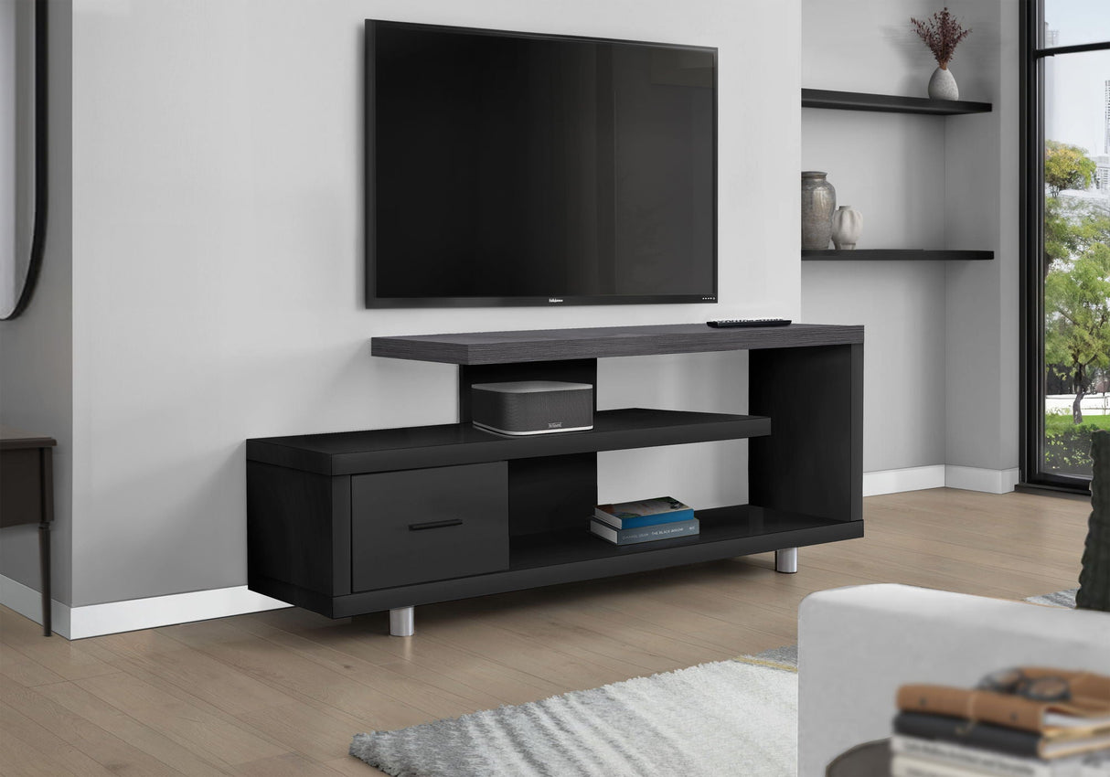 TV Stand, Console, Media Entertainment Center Storage Cabinet, Contemporary & Modern - Best Buy Furniture
