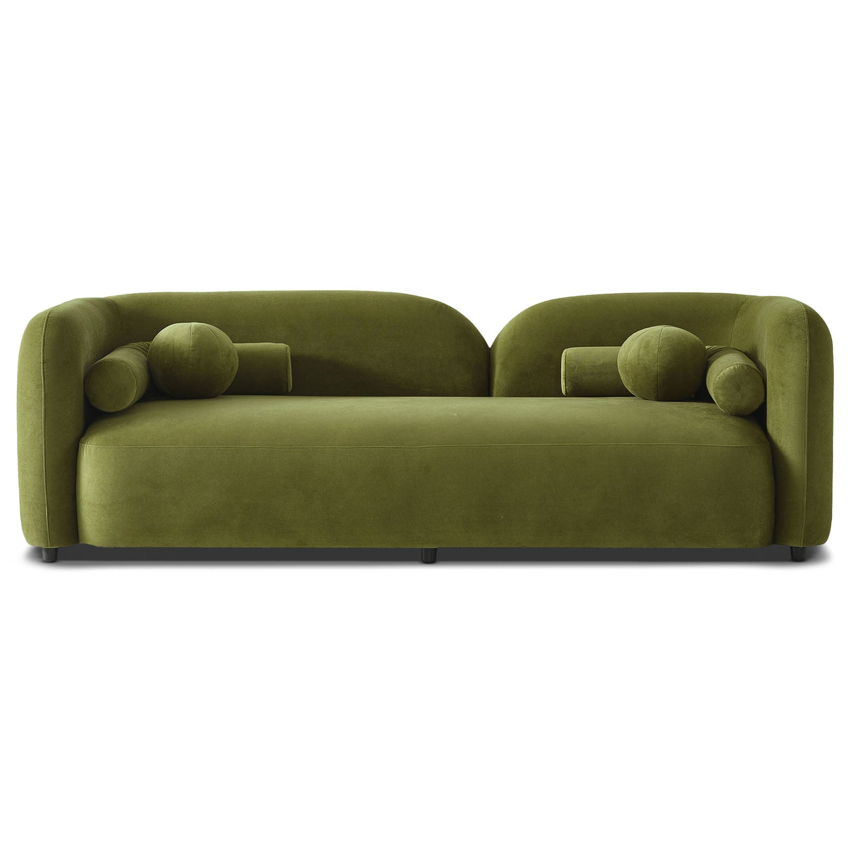 Donna Japandi Style Olive Sofa