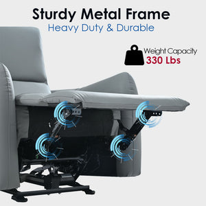 Wall Hugger Power Recliner Chair With USB Port (Type-C)