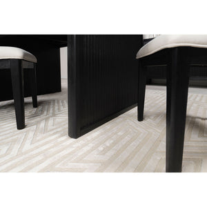 Mason - Removable Extension Leaf Dining Table - Black