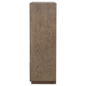 Gibbons Barley - 5 Drawer Bedroom Chest - Brown