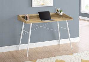 Computer Desk For Home Office, Laptop, Storage Shelves, Contemporary Versatile Placement - Natural - Best Buy Furniture