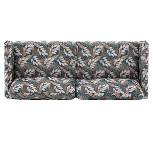 2 Seater Loveseat Sofa With Spacious Seating Area