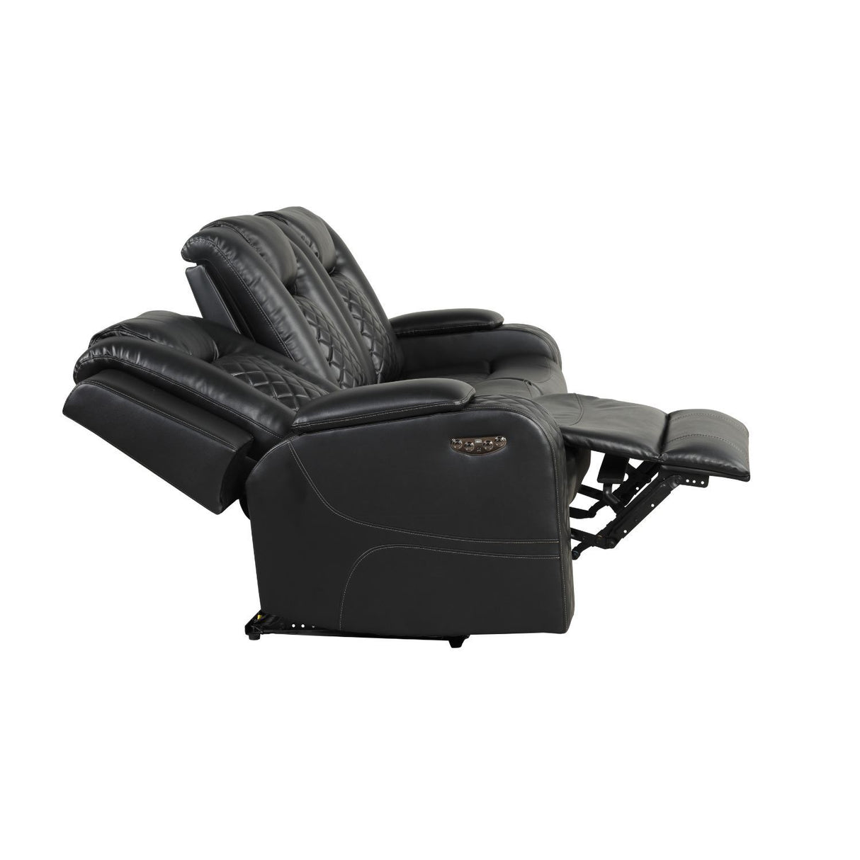 Benz - LED & Power Recliner With Adjustable Headrests And Ambient LED Lighting