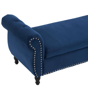 Luxurious Multifunctional Storage Ottoman Bench With Pillow