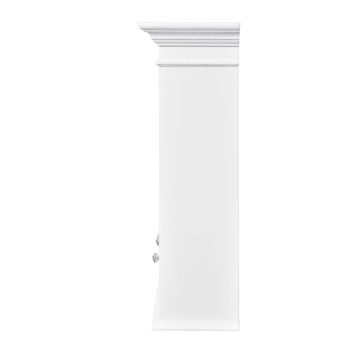 Medicine Cabinet With Mirror Door And Adjustable Shelves, Wall-Mounted Bathroom Storage Cabinet - White