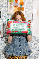 Expensive Needlepoint Pillow