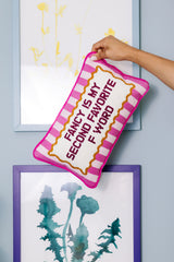 Fancy Needlepoint Pillow