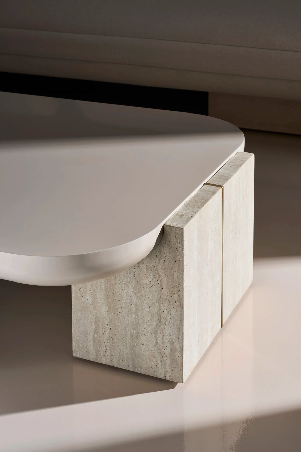 Overlap Rectangle Cocktail Table