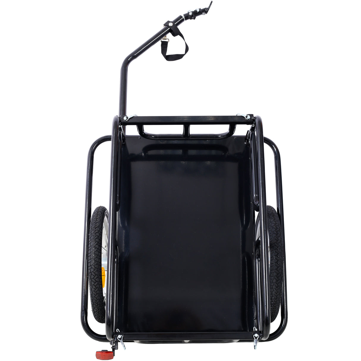 Foldable Bike Cargo Trailer with Universal Bike Hitch