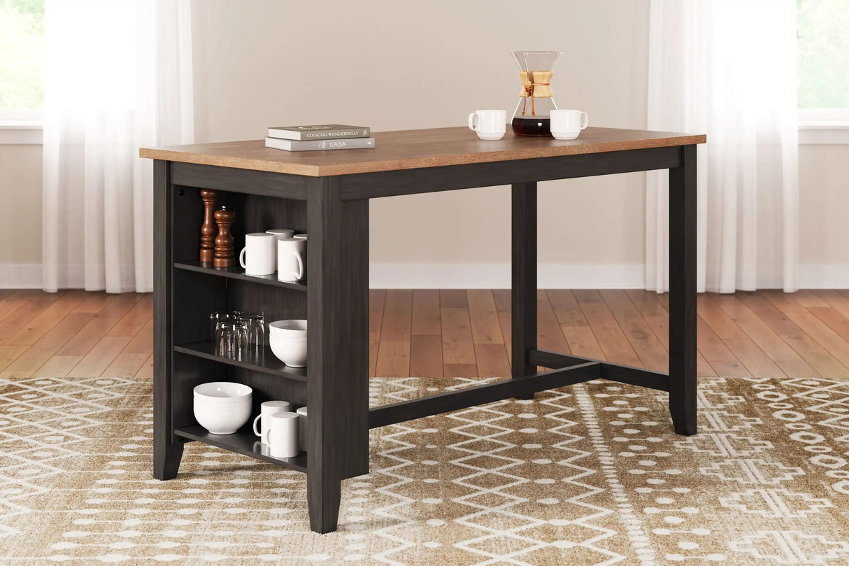 Gesthaven - Rectangular Dining Room Counter Table - Best Buy Furniture