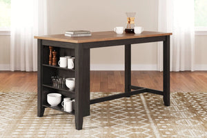 Gesthaven - Rectangular Dining Room Counter Table - Best Buy Furniture