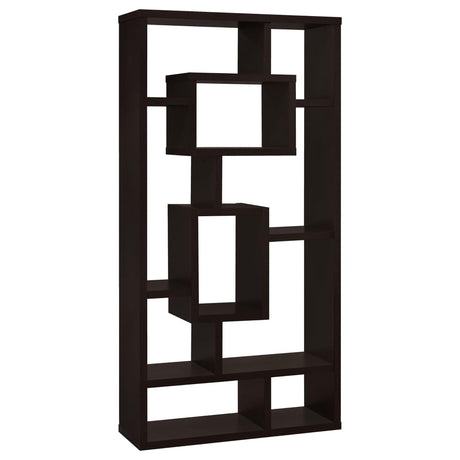 10 Shelf Open Back Bookcase