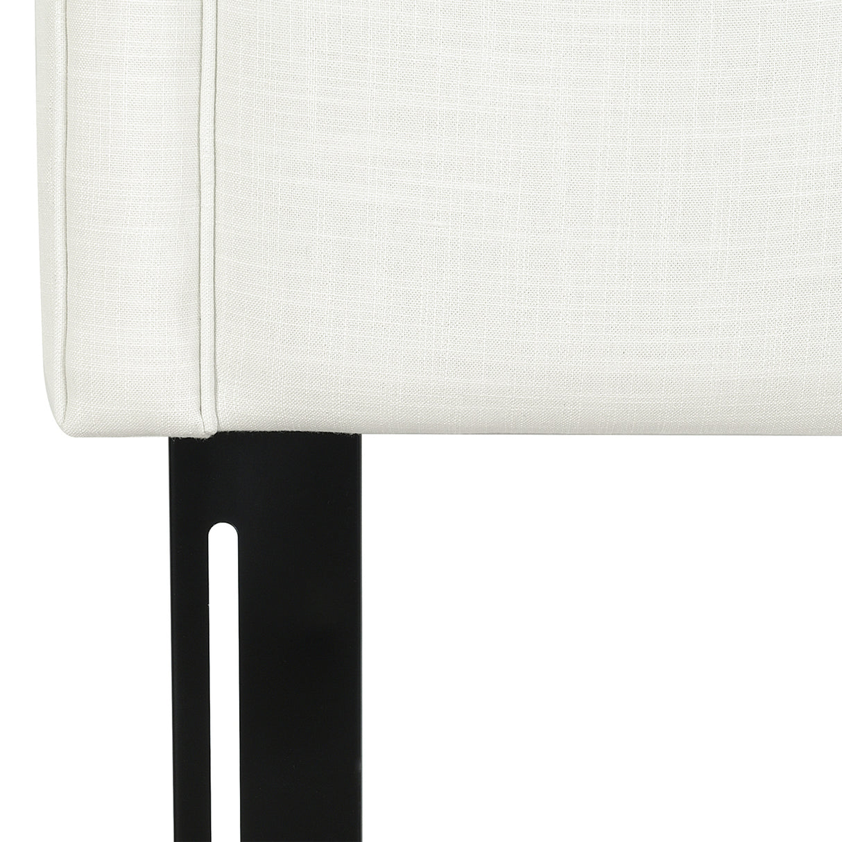 Catherine Upholstered King Headboard, Antique