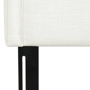 Catherine Upholstered King Headboard, Antique