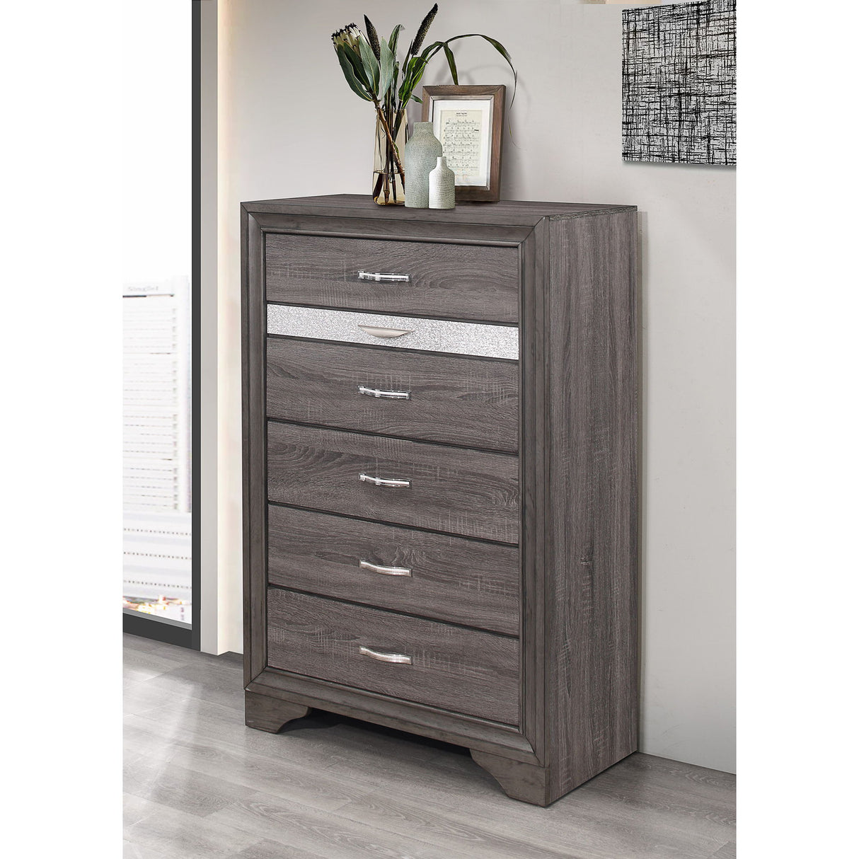 Ryder - Sparkle Chest - Gray