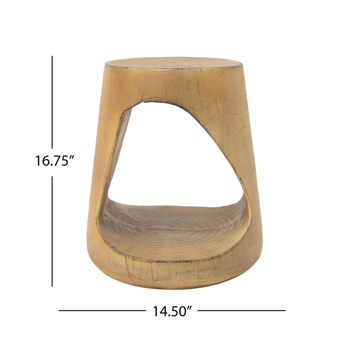 Hollow - Side Table, Durable And Weather Resistant - Best Buy Furniture