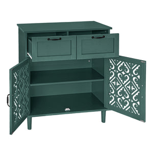 2 Door 2 Drawer Elegant Cabinet