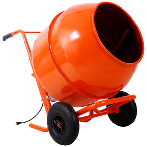 224L 8CUFT Portable Cement Mixer