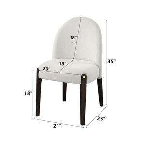 Clayten - Side Chair (Set of 2) - Beige