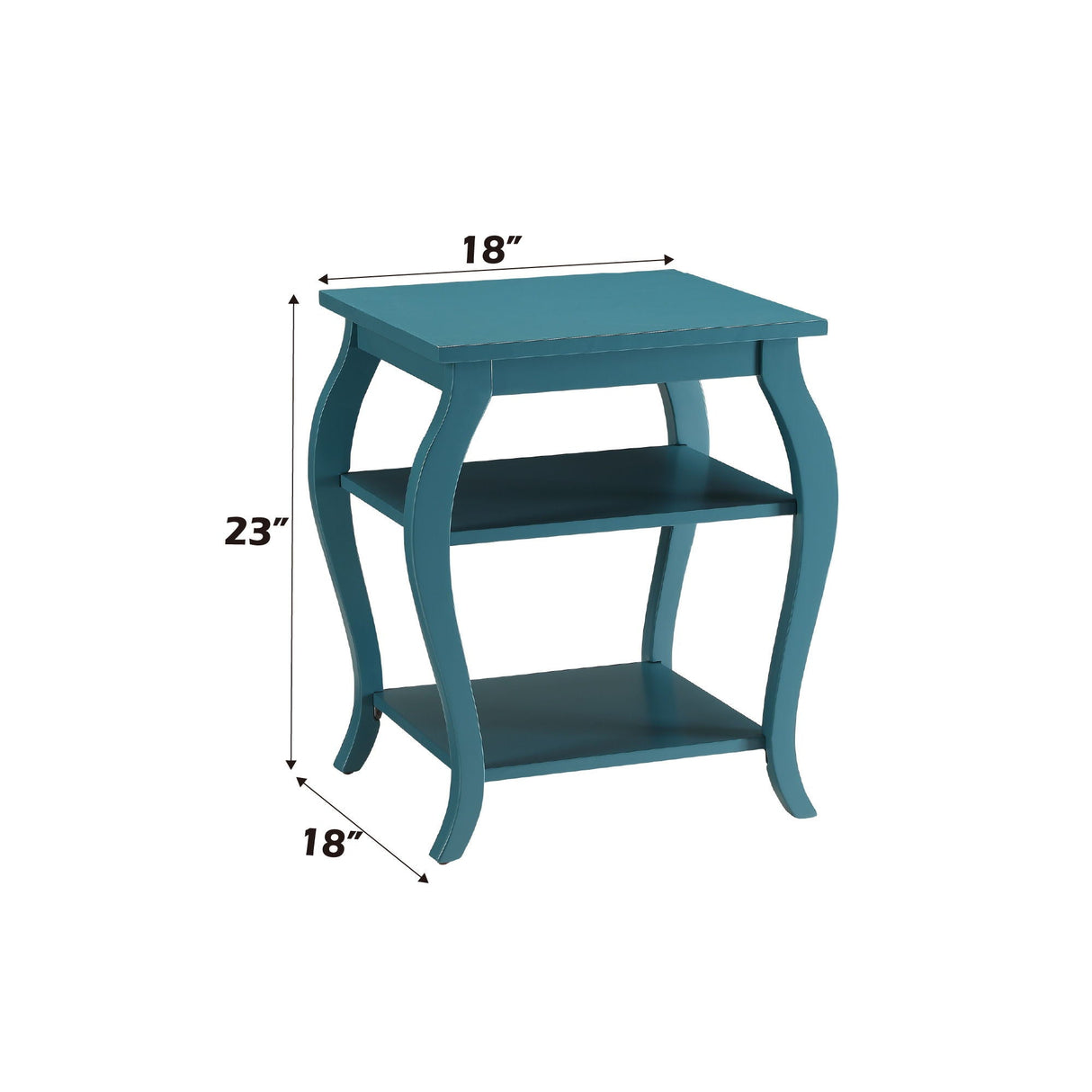 Becci - Accent Table - Teal - Best Buy Furniture