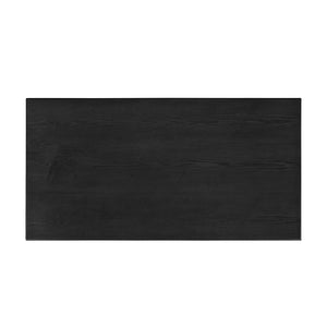 Decatur - Farmhouse Lift Top Coffee Table With Storage - Black / Ash