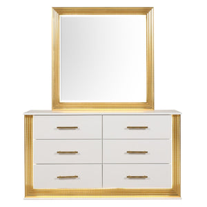 Obsession - 6 Drawer Dresser - White