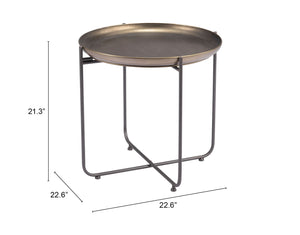 Zuo Modern Bronson Side Table