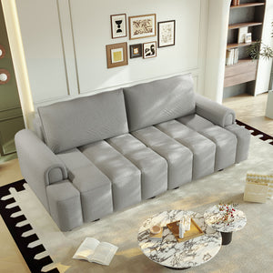 4 Seater Modern Couch With Seats Storage