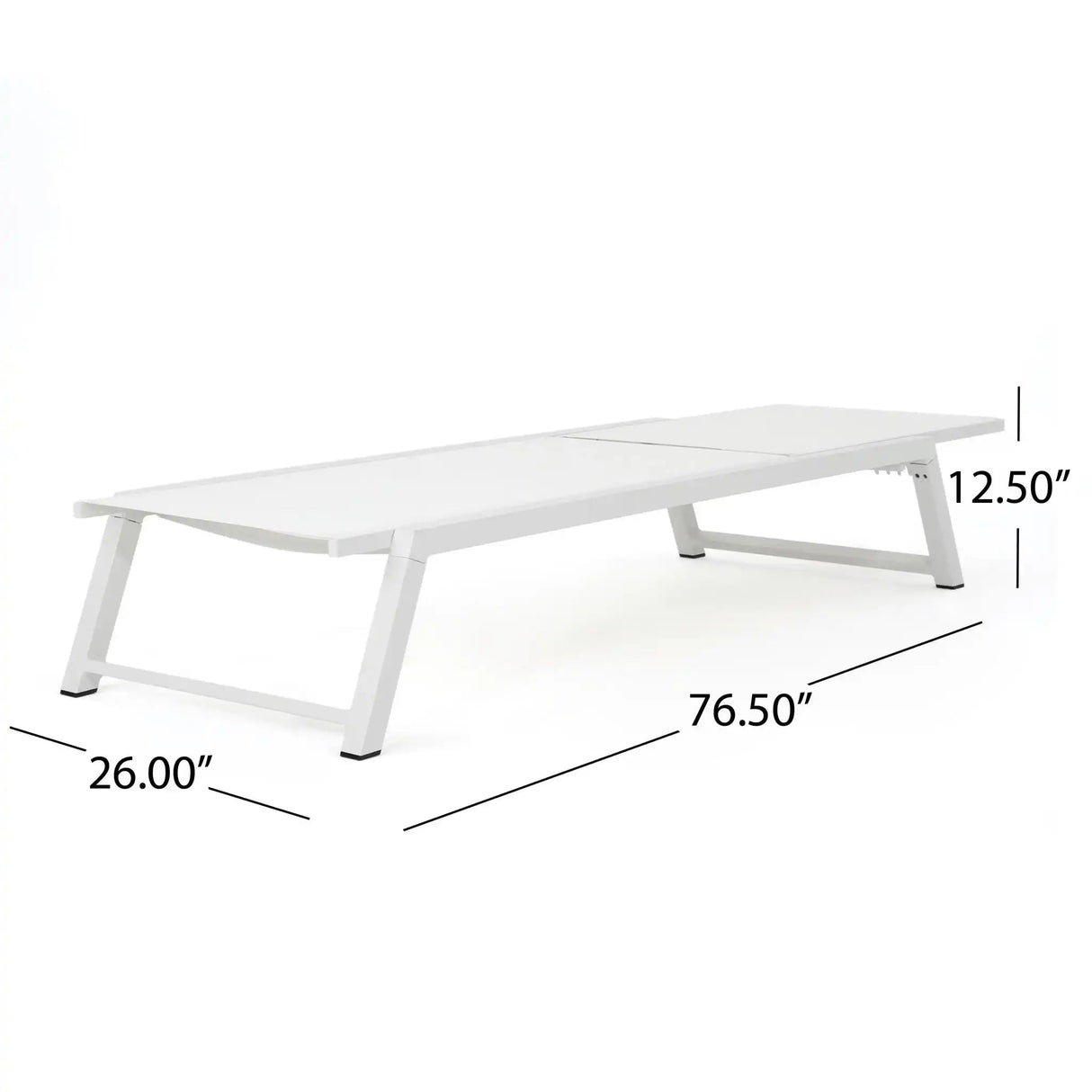 Myers - Modern Chaise Lounge Set With Adjustable Mesh Back - Best Buy Furniture