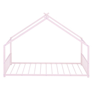 Metal House Bed