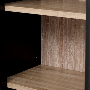 K&K 71" Tall Arched Kitchen Pantry Cabinet