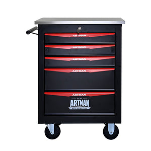 Drawer Multifunctional Tool Cart With Wheels For Garage