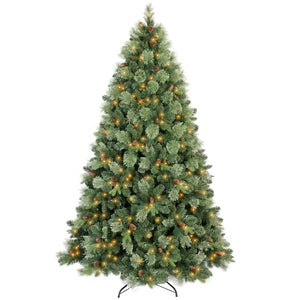 6Ft Pre-Lit Artificial Christmas Tree