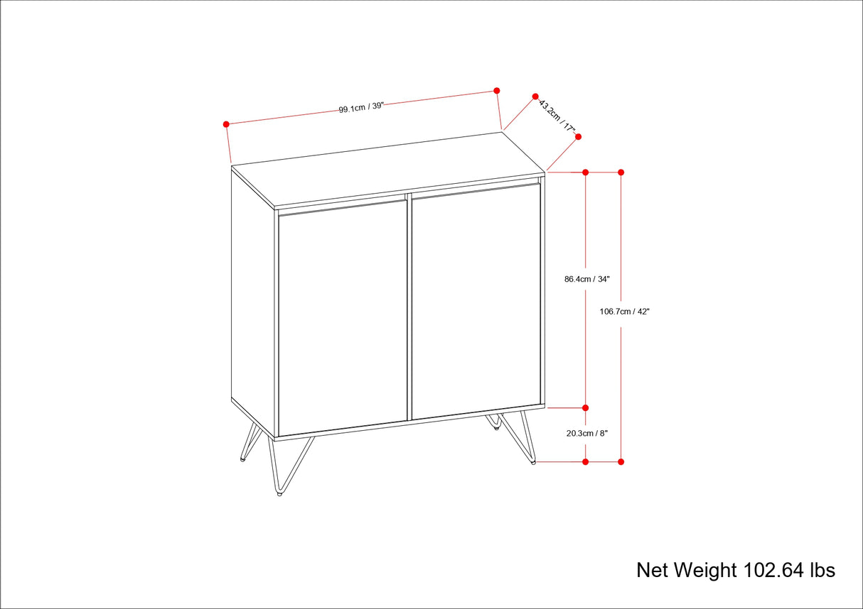 Hunter Medium Storage Cabinet