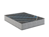Restonic comfort care 14' hybrid mattress, individual pocketed coil mattress , firm comfort