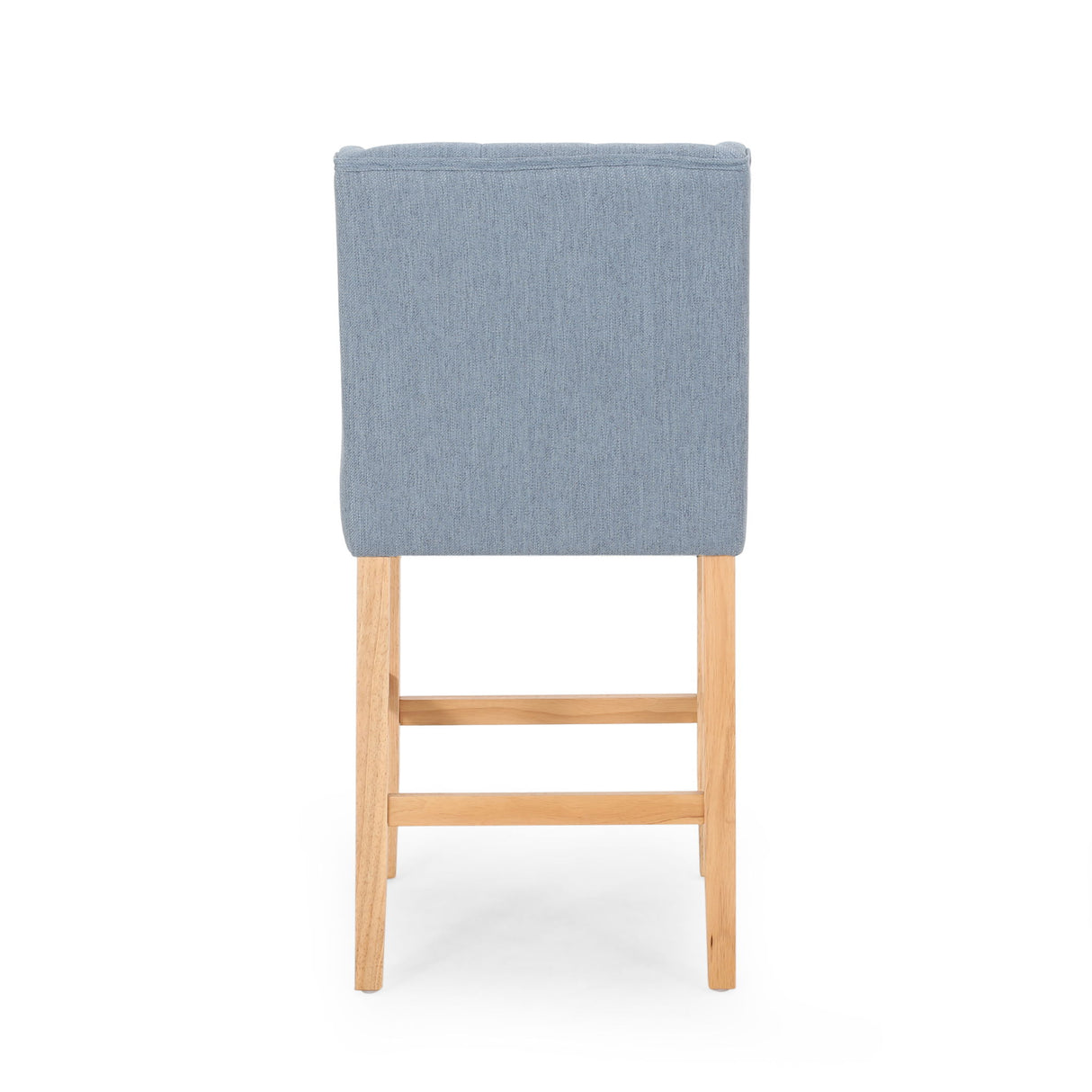 Vienna - Contemporary Fabric Tufted & Wingback Counter Stools (Set of 2)