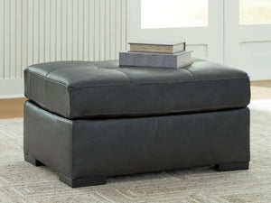 Brindley Pier - Oversized Accent Ottoman - Fog - Best Buy Furniture