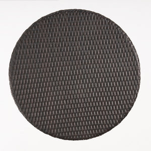 Outdoor Round Rattan Bar Table With Iron Frame - Multi Brown