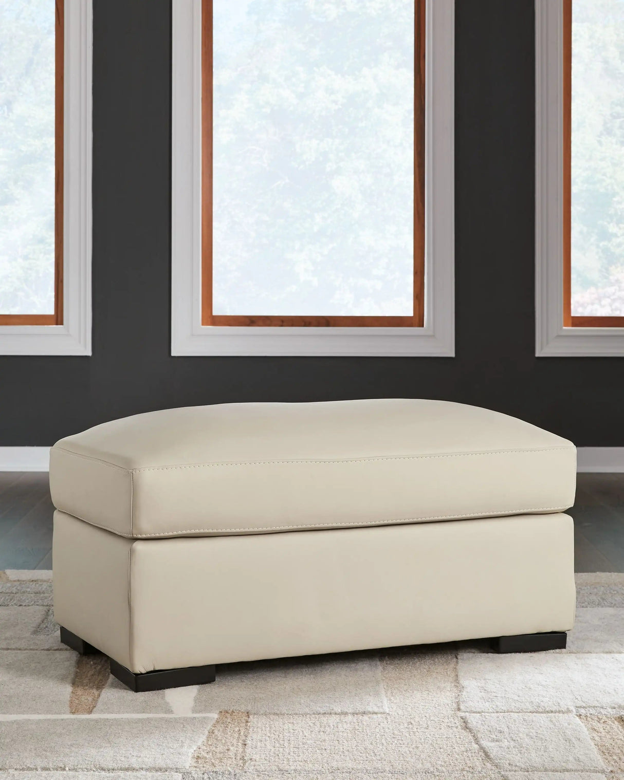 Treasure Trove - Ottoman - Almond - Best Buy Furniture