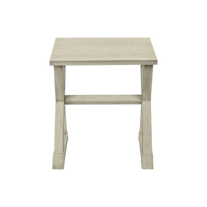 Compact Accent End Table, Square, Transitional