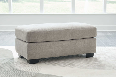 Avenal Park - Ottoman - Flannel - Best Buy Furniture