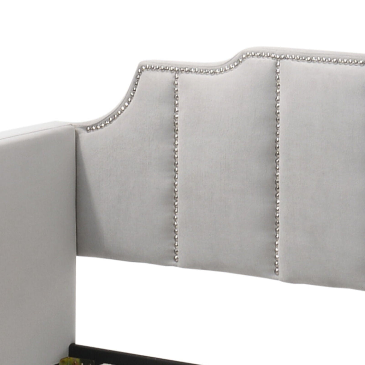 Peridot - Twin Daybed With Trundle - Dove Gray - Best Buy Furniture