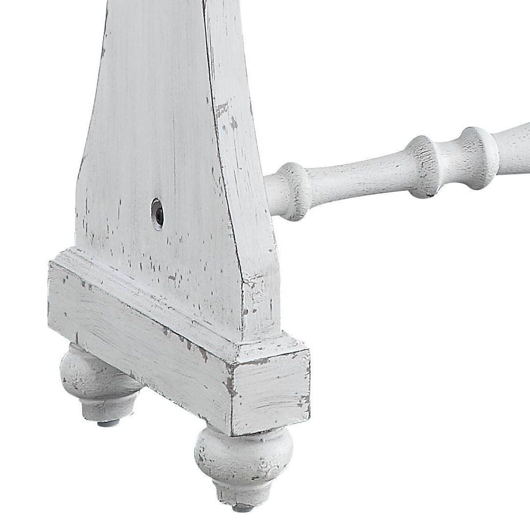 Carminda - Console Table - Antique White - Best Buy Furniture