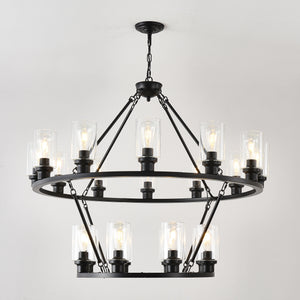 20-Light 2 Tier Chandelier