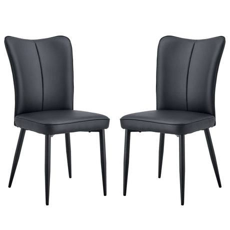Minimalist Style Minimalist Dining Chairs With Metal Legs